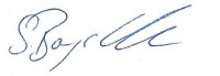 Unterschrift (eingescannt)